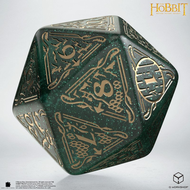 Dé géant Le Hobbit: Verdant