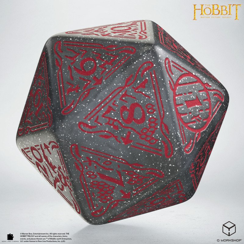 Dé géant Le Hobbit: Lunaris